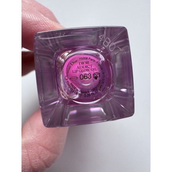 Dior Addict Lip Glow Oil -063 Pink Lilac Full-size - BRAND NEW NWOB - Picture 6 of 6